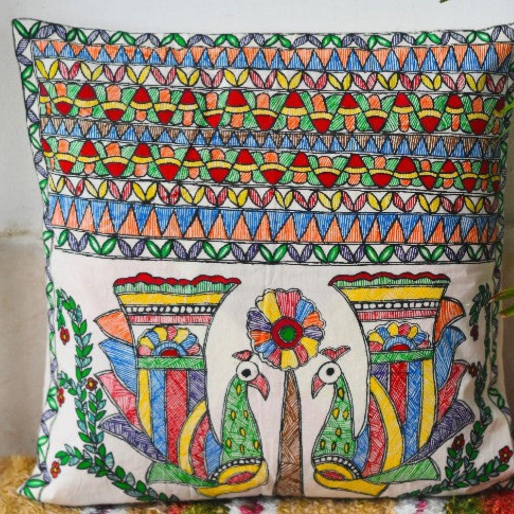 Madhubani Cushion Covers: Art Meets Comfort