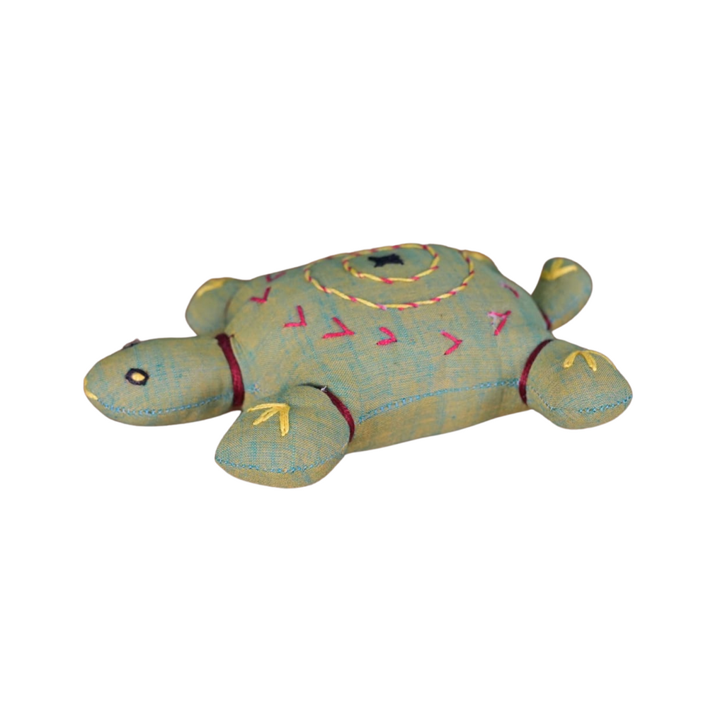 Ecofriendly Cloth Toy - Tortoise -Light Green