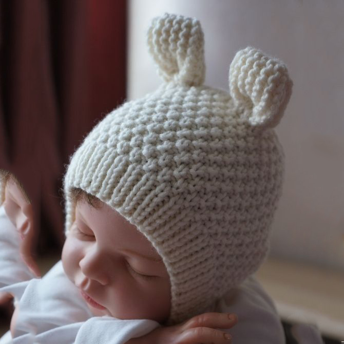Handknitted Cap for Baby