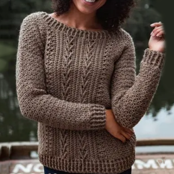 Hand Knitted Warm Sweater