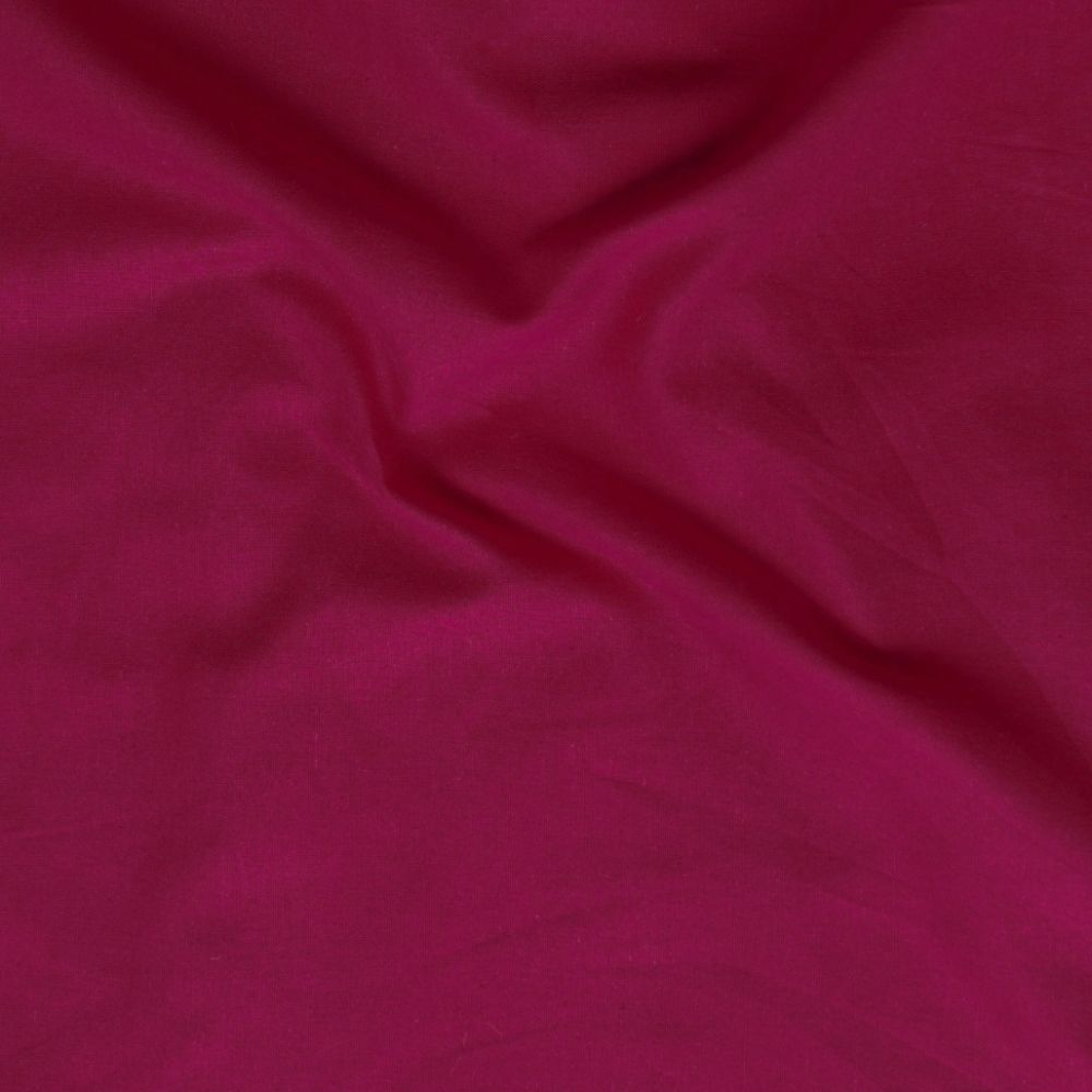 Deep Magenta Premium Cotton Fabric 
