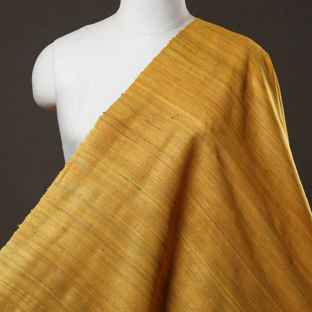 Tussar Saree with Madhubani Bride, Doli, and Kaahar Painting