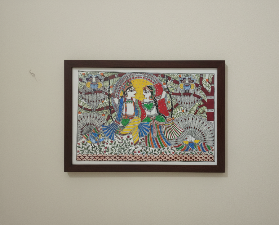 Madhubani Painting Mayur Milan