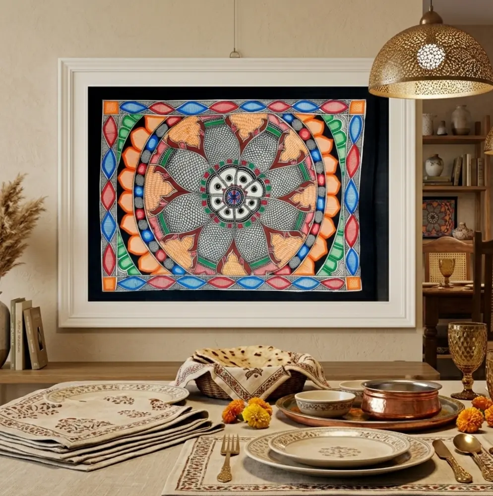 Mandala Heritage Handcrafted Painting