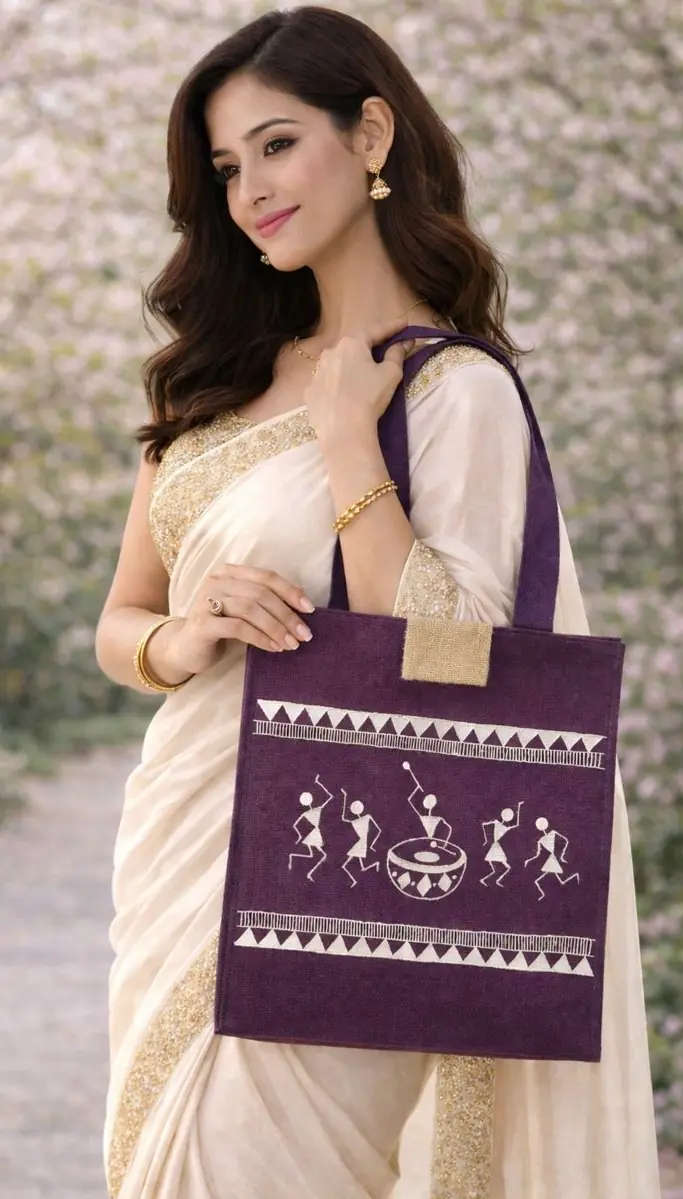 Warli Jute Bag 