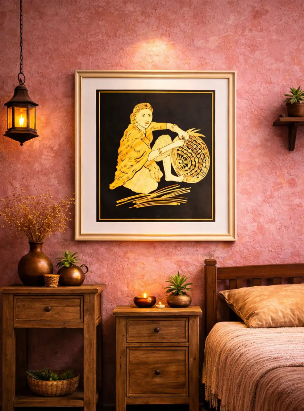 Sikki Craft Artisan Handcrafted Painting