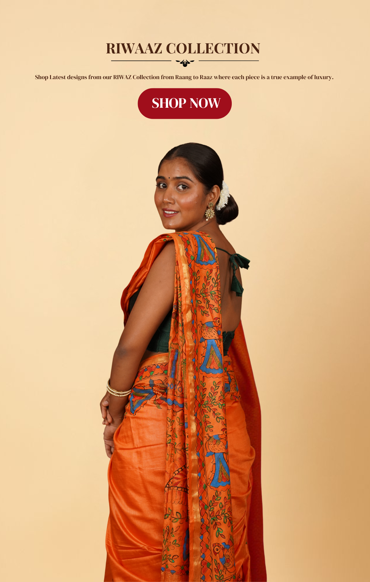 Weave Hand Mobile Banner